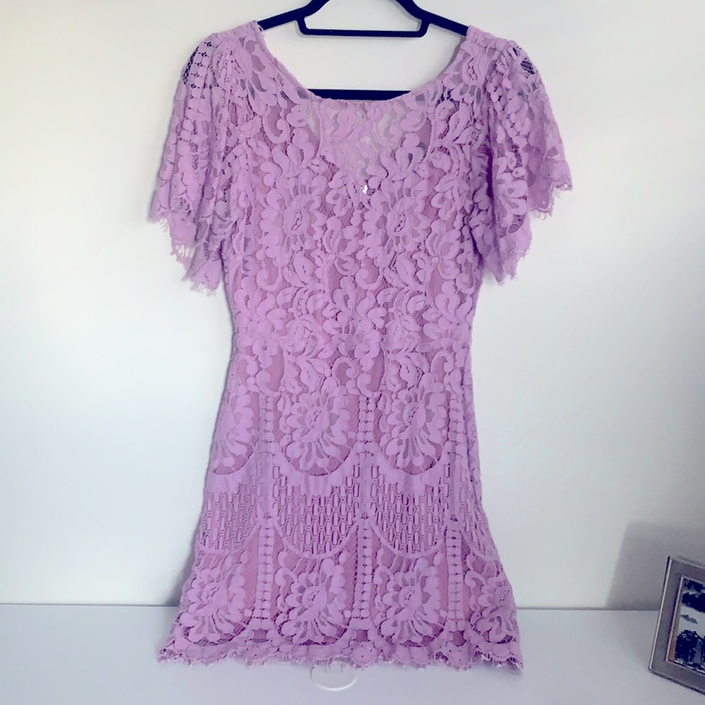 Lulus Light Purple Dress Size S